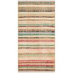 Grand Hedef Halı Anadolu El Dokuma Krem Yeşil Rengi Vintage Kilim Kahverengi