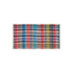 Grand Hedef Halı Anadolu El Dokuma Multi Renk Kareli Vintage Kilim Sarı