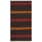 Grand Hedef Halı Anadolu El Dokuma Mürdüm Sari Rengi Vintage Kilim Renksiz