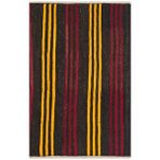 Grand Hedef Halı El Dokuma Kirmizi Renk Çizgili Vintage Kilim Çok Renkli