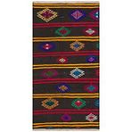 Grand Hedef Halı Eşsiz Anadolu El Dokuma Eskitme Vintage Kilim Çok Renkli