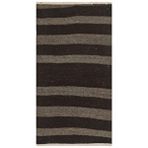 Grand Hedef Halı Eşsiz Anadolu El Dokuma Gümüş Siyah Renk Vintage Kilim Şeffaf