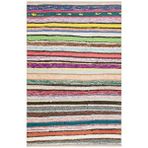Grand Hedef Halı Eşsiz Anadolu El Dokuma Multi Renk Çizgili Vintage Kilim Turuncu