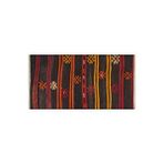 Grand Hedef Halı Gerçek El Dokuma Doğal Vintage Kilim Kırmızı