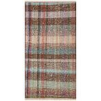 Grand Hedef Halı Gerçek El Dokuma Kahve Tonleri Vintage Kilim Bordo