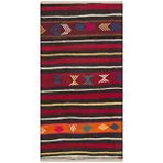 Grand Hedef Halı Özel Kirmizi Renk El Dokuma Vintage Kilim Sarı
