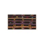 Grand Hedef Halı Sari Rengi Çiçekli El Dokuma Vintage Kilim Çok Renkli