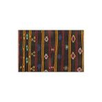 Grand Hedef Halı Turkuaz Sari Çiçekli El Dokuma Vintage Kilim Pembe
