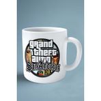Grand Theft Auto Gta Oyun Baskılı Kupa Bardak Çift Taraflı Kişiye Özel Model 12