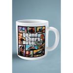 Grand Theft Auto Gta Oyun Baskılı Kupa Bardak Çift Taraflı Kişiye Özel Model 8