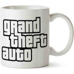 Grand Theft Auto San Andreas Gta 5 Porselen Kupa Bardak - Beyaz - 300 cc