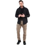 Grand Wolf GW1210 Protection North Mountain Tactical Siyah Erkek Gömlek