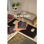 Grande 1410 Siyah Deri Kristal Erkek Cüzdan