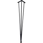 Grande Home İzmir Metal Tel Kütük ve Ahşap Zigon Sehpa Ayağı - 51 cm