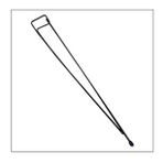 Grande Home Perge 3 lü Metal Firkete Ahşap ve Kütük Sehpa Ayağı 46 cm