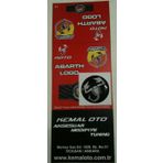 Grande Punto Yuvarlak Abarth Logo Jant Göbeği