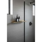 Grandmix Duvara Monte Metal Banyo Rafı Sade Tasarım 40 cm