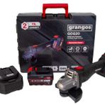Grangos GCG20-F2 20 V 5 Ah Çift Akülü Avuç Taşlama