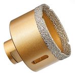 GraniFix Çap 65 mm Elmas Matkap M14 Çekirdek Uç Fayans Matkap Kuru Matkap Elmas Çekirdek Uç Açılı Taşlama Makinesi için