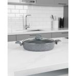 Granit Pilav ve Karnıyarık Tenceresi 26 cm - Gri