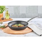 Granit Tava 32 Cm Kahramanlar Siyah