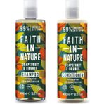 Grapefruit&orange%99 Doğal Tazeleyici Şampuan + Saç Kremi 400ML - Option-1