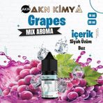 Grapes Mix Aroma Siyah Üzüm Buz Gıda Aroması 10 ml