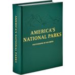 Graphic Image Amerika Ulusal Parkları, Yeşil Bağlı Deri, ABD'de Elle Bağlanmış (16,8 cm x 20 cm - 600 Sayfa)