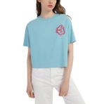 Graphıc Kadın Crop T-Shirt - NF0A823Z Su Yeşili XL