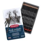 Graphıc Serisi Dereceli Kalem Seti (9b>h) - 12 Kalem Metal Kutu - 41 Delft Blue