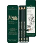 Graphite Aquarelle Kurşun Kalem Seti, 5 Li, Metal Kutu, Hb-2b-4b-6b-8b, Siyah Naturel, Suda Çözünür, Teknik Çizim ve Eskiz Için, Dayanıklı Uç