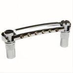 Graphtech Graph Tech PS-8893-C0 ResoMax NV Autolock Tailpiece - Krom (Profesyonel) | Mıknatıslı Kilitleme Sistemi ile Düşmeyi Önle