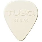 Graphtech PQP-0068-W6 Tusq Pick 0.68 mm White 6 Pack Bright Tone Pena