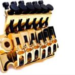 Graphtech PS-0080-G0 Ss Rose Style Gold Bridge LB63 Floyd