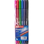 Graps Fineliner Kalem 6 Lı Plastik Kutu 0,4mm