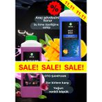 Grass Köpük Fırçasız Oto Yıkama Active Foam Magic 1l & Hızlı Cila Boya Koruma Islak Fast Wax 1l 2'li