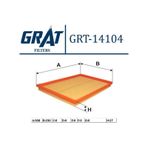 GRAT 14104 Hava Filtresi Astra F 91-98 1.4I 1.6I 1.7Td 1.8I 2.0
