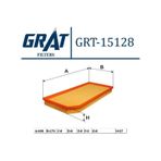 GRAT 15128 Hava Filtresi Golf V 04- Jetta III 05- Passat 05- / A3 04- 2.0 Tfsı 2.0 Fsı Axx Bpy Bwa