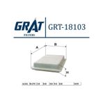 GRAT 18103 Hava Filtresi Corolla Uyumlu 07-11 Auris 07-11 Avensis 09-12 Rav4 1.3 1.4 1.6 Vvtı 1.5 1.8