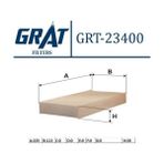 Grat 23400 Kabin Filtresi Honda Civic 01-06-Hrv 99-06-Crv 02-06 Çiftli 80292S6DG01