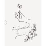 Gratitude Journal | 8x10 | 80 Lined Pages | Daily Reflection Notebook | Floral Cover | Soft Matte Finish | Mindfulness & Self-Care Journal