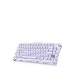 Gravastar Mercury K1 Lavender Purple İngilizce Q Rgb Kablosuz Mekanik Gaming Klavye - Mor