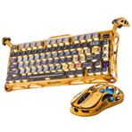 GravaStar Mercury K1 Pro Kablosuz Mekanik Gaming İngilizce Q Klavye ve M1 Pro Kablosuz Optik Mouse S