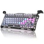 Gravastar Mercury K1 Pro Rgb Linear Key Switch İngilizce Q Cyberpunk Kablosuz Gaming Klavye