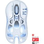Gravastar Mercury M1 Pro Rgb 26.000 Dpı Optik Gaming Mouse, Kablosuz, Magnezyum Alaşımlı, Programlanabilir 5 Tuşlu, Ice Blue - Mavi