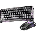 Gravastar Mercury V60 Pro Hall Effect, Rapid Trigger 8.000 Hz Kablolu Manyetik Klavye + Xpro 32.000 Dpı Rgb Kablosuz Mouse Oyuncu Seti, Gunmetal - Siyah - Gri
