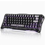 Gravastar Mercury V60 Pro Manyetik Switch Gaming Klavye, Kablolu, İngilizce Q, Cyber Frost Black