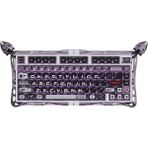 Gravastar Mercury V75 Pro He Hall Effect Manyetik Switch Gaming Klavye, Hot-Swappable, Rapid Trigger, 8000Hz, 0.125MS Ultra Düşük Gecikme, Kablolu, Rgb Işıklı, Ingilizce Q, Iron Purple - Renk - Açık Mor