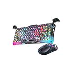 Gravastar Mercury V75 Pro Rapid Trig 8KHz Kablolu Manyetik Klavye XPro 32K DPI Kablosuz Mouse Oyuncu Set, Neon