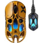 Gravastar Mercury Xpro Rgb 32K Dpı Optik Gaming Mouse+8k Dongle, Kablosuz, Magnezyum Alaşımlı, Programlanabilir 5 Tuşlu, Special Edition, Sarı
